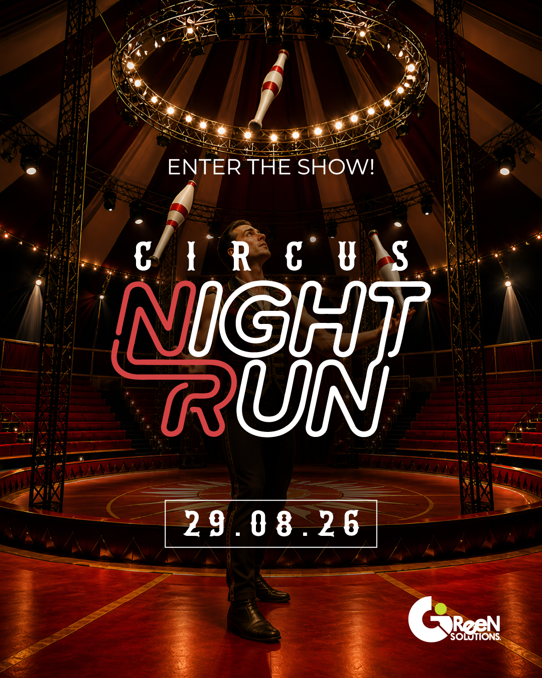 Circus Night Run poster